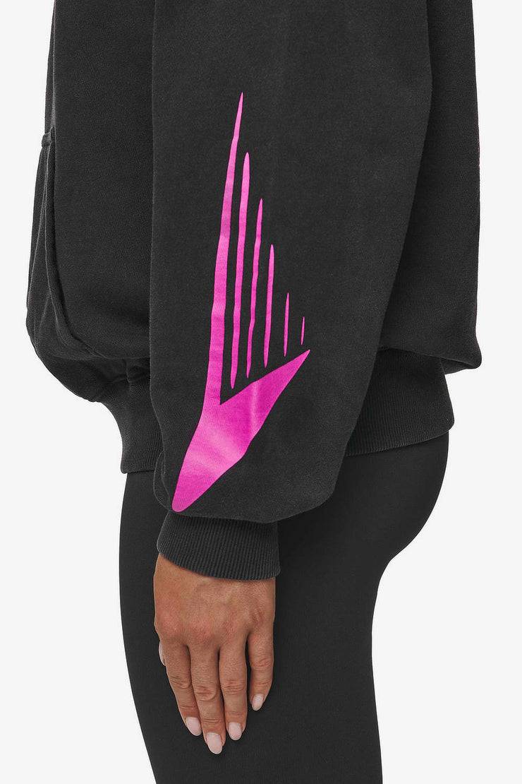 Pegador Mei Oversized Hoodie Vintage Black Nur für heute