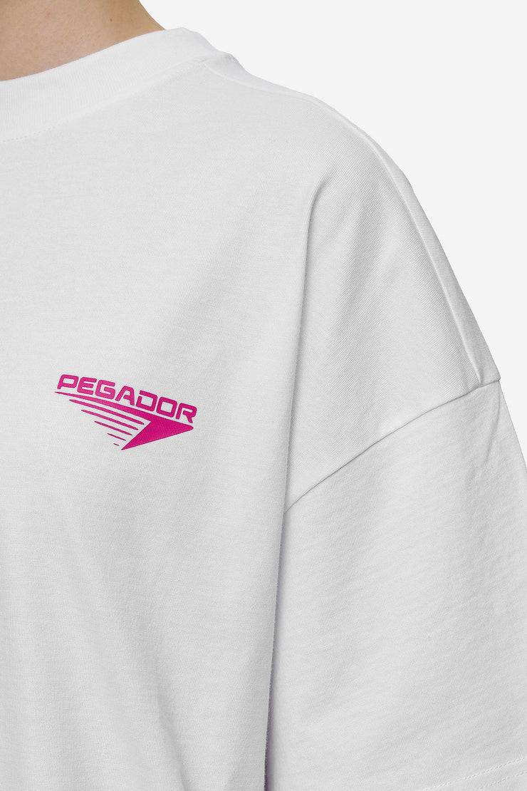 Pegador Mei Heavy Oversized Tee White Sonderangebot der Fabrik