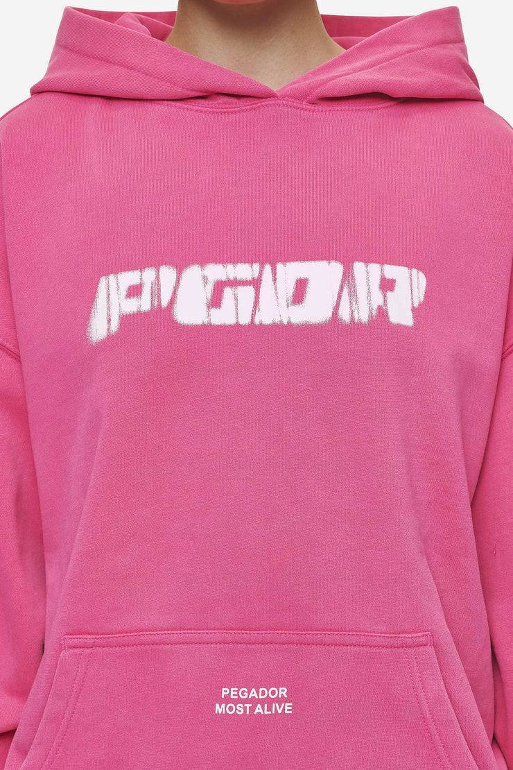 Pegador Suta Oversized Hoodie Vintage Digital Pink Bis zu 55% Rabatt