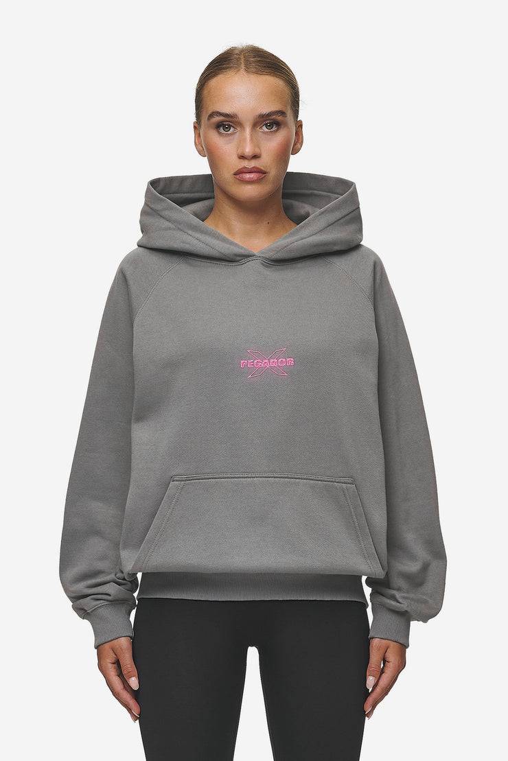 Pegador Belly Oversized Hoodie Washed Deep Grey Kostenloser Versand international