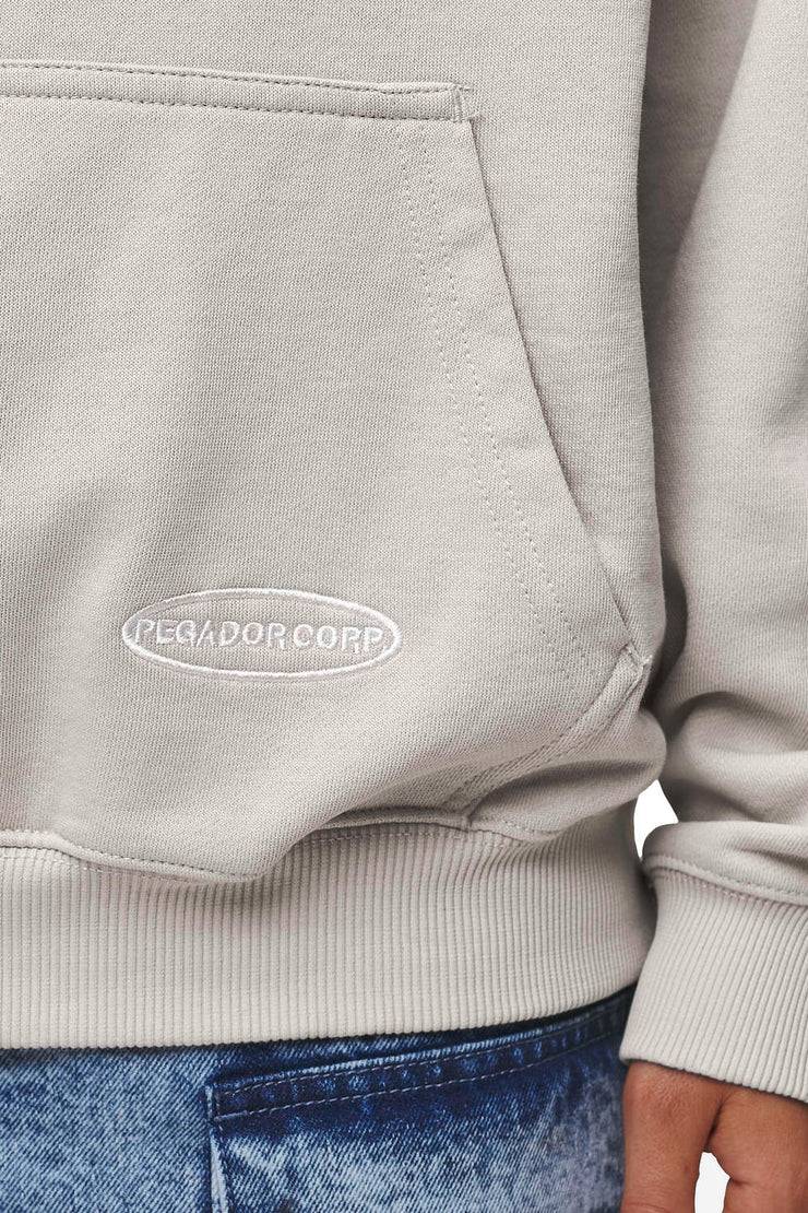 Pegador Sora Oversized Hoodie Washed Moon Grey Speichern exportieren