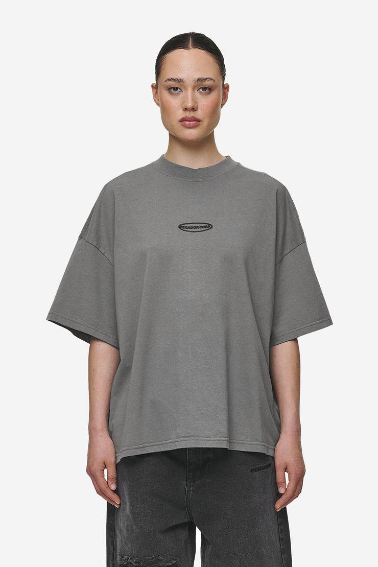 Pegador Sora Heavy Oversized Tee Washed Deep Grey Black Friday Preise