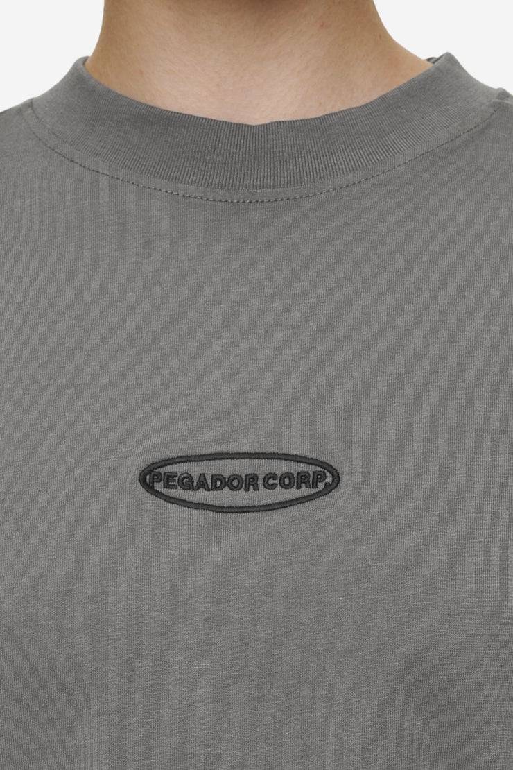 Pegador Sora Heavy Oversized Tee Washed Deep Grey Black Friday Preise