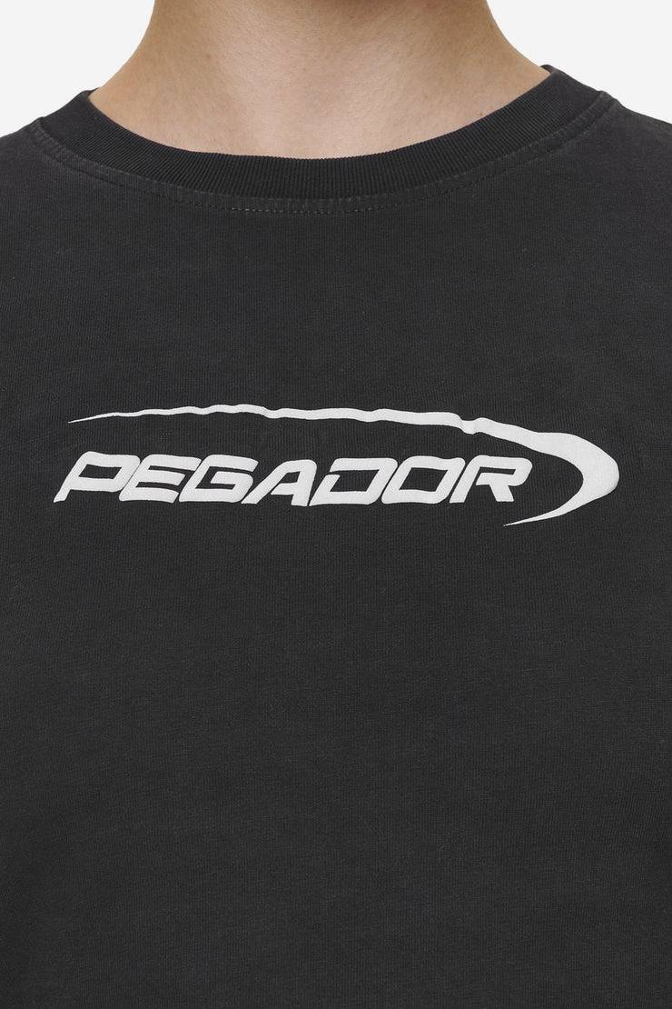 Pegador Naomi Baby Tee Washed Black Im Verkauf
