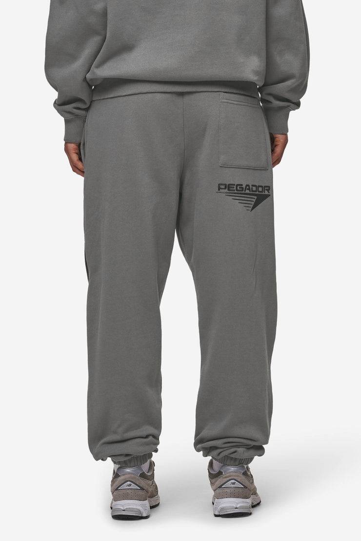 Pegador Amira High Waisted Sweat Pants Washed Deep Grey Black 50% Rabatt für begrenzte Zeit