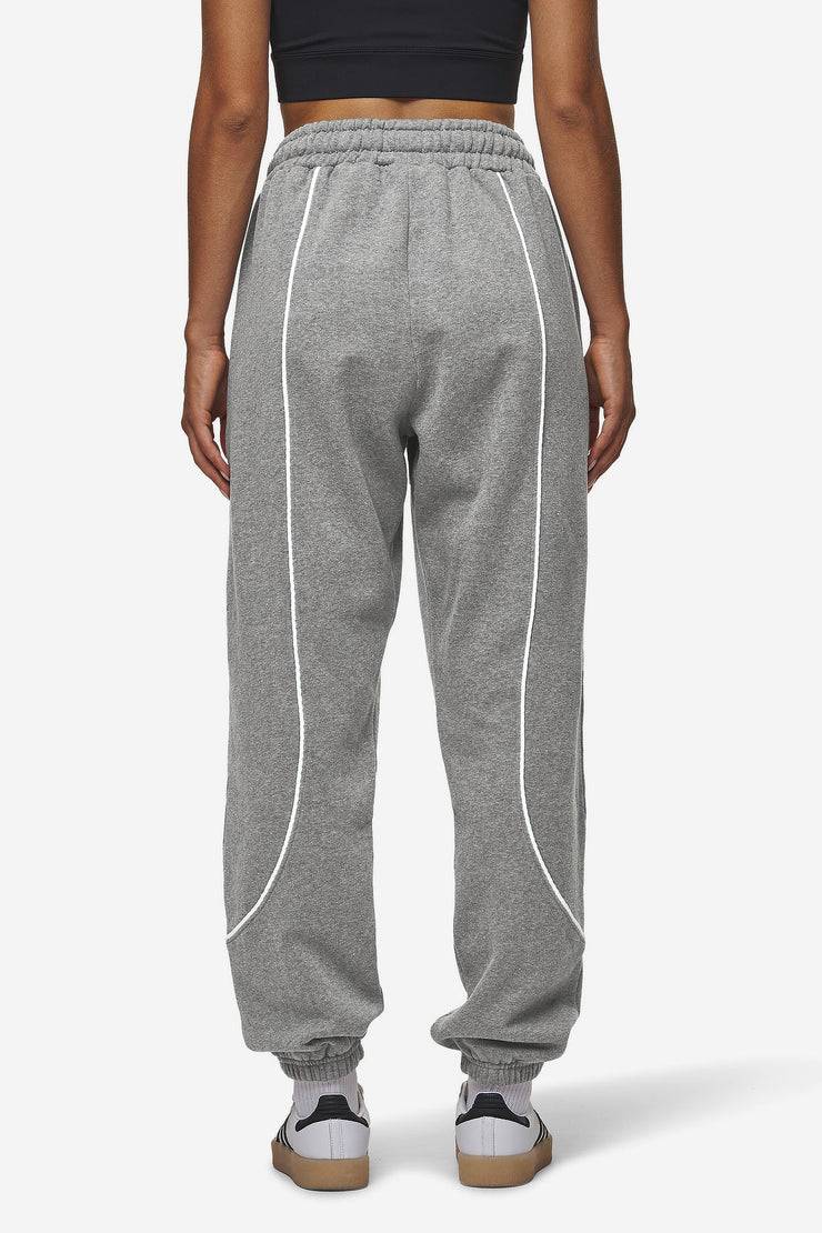 Pegador Silvi High Waisted Sweat Pants Deep Grey Melange 2025