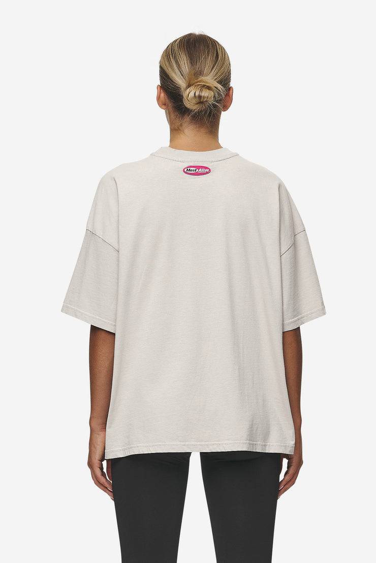 Pegador Tori Heavy Oversized Tee Washed Moon Grey Online