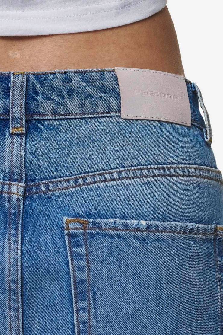 Pegador Mally Super Baggy Jeans Washed Blue Schlussverkauf
