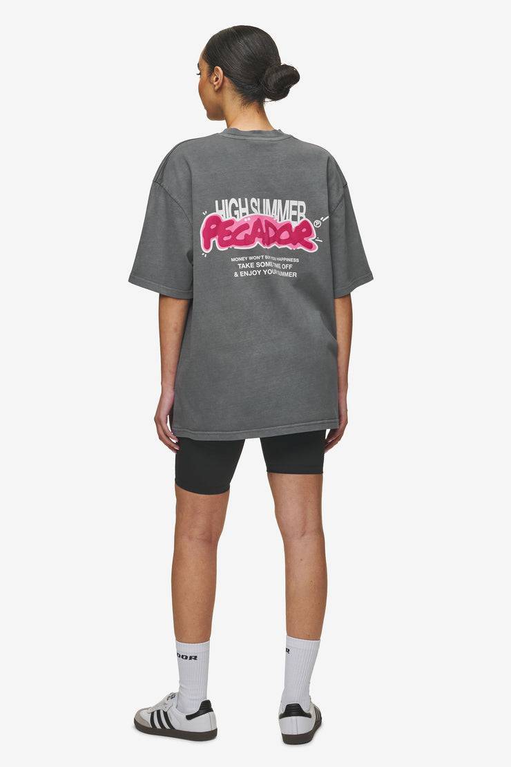 Pegador Barret Oversized Tee Vintage Grey Kostenloser Versand