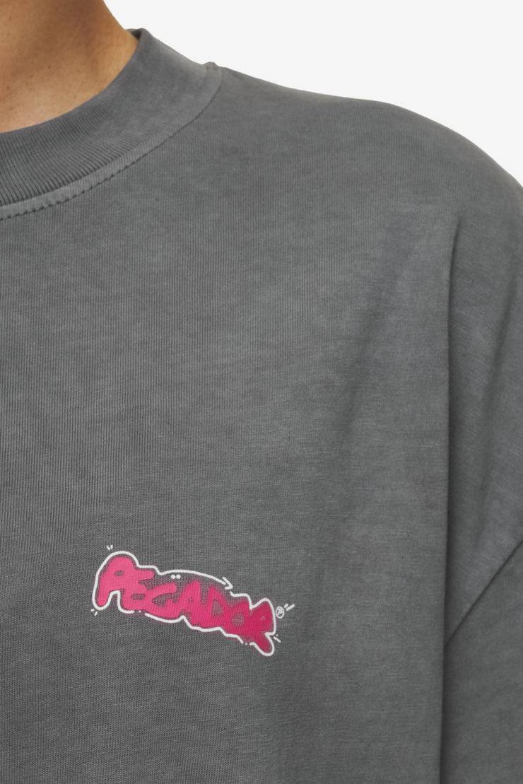 Pegador Barret Oversized Tee Vintage Grey Kostenloser Versand