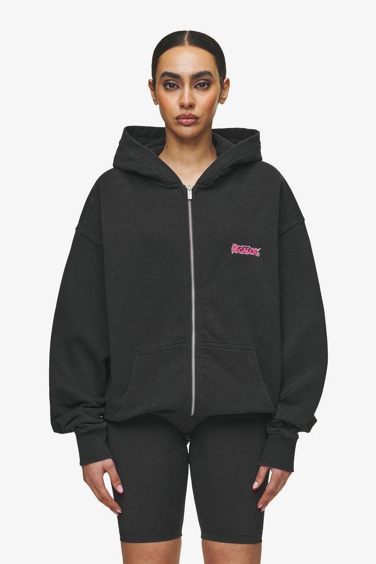 Pegador Barret Terry Oversized Sweat Jacket Vintage Black Fabrik Onlineshop
