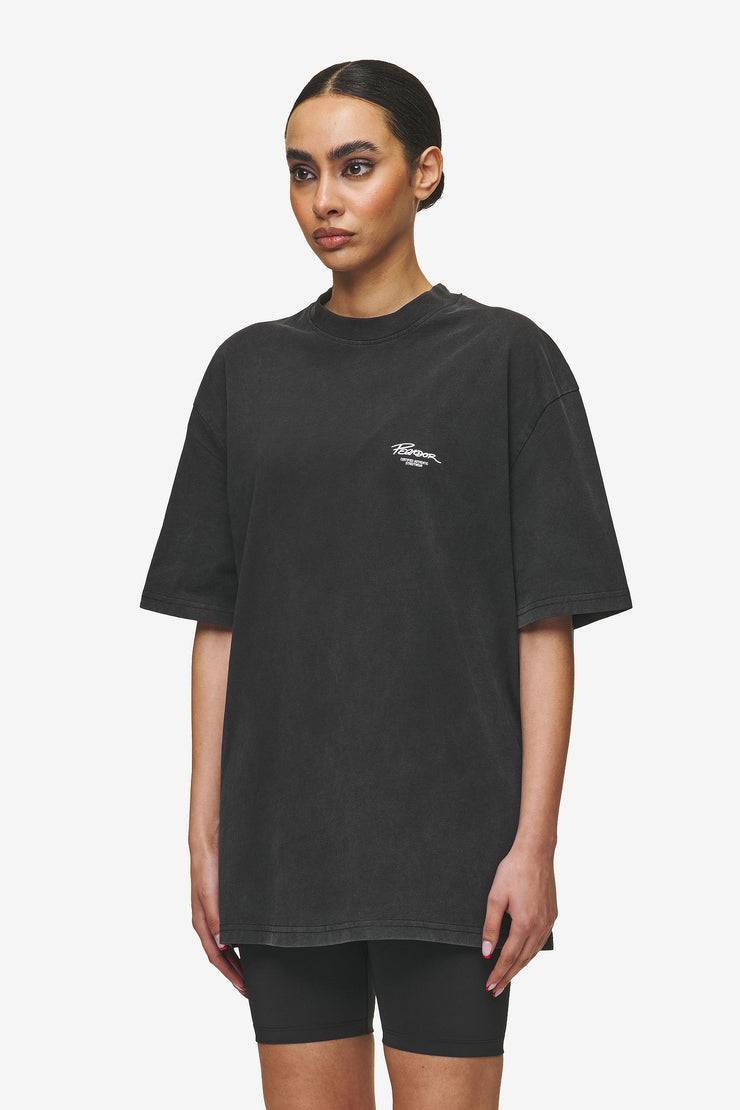 Pegador Banberry Oversized Tee Vintage Black Fabrikpreis