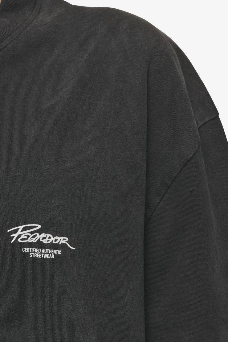 Pegador Banberry Oversized Tee Vintage Black Fabrikpreis