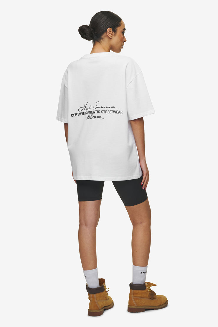 Pegador Banberry Oversized Tee White Sonderangebot