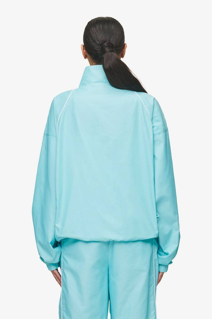 Pegador Lincoln Boxy Track Jacket Sky Blue Rabatt