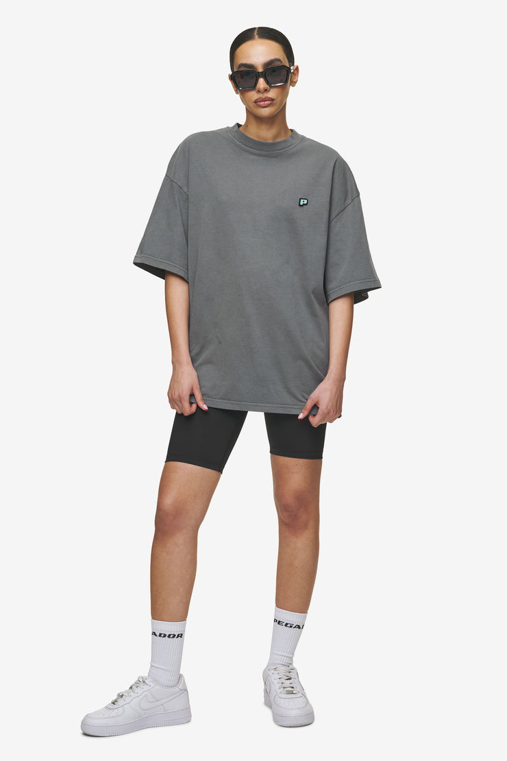 Pegador Leono Boxy Tee Vintage Grey Sky Blue Gum Versandkostenfrei