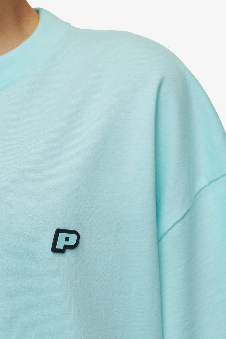 Pegador Leono Boxy Tee Washed Sky Blue Sky Blue Gum Großer Ausverkauf