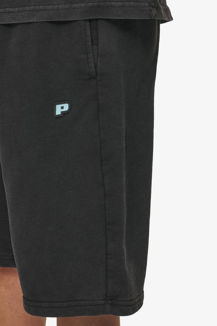 Pegador Leono Overknee Heavy Sweat Shorts Vintage Black Gum Online Shopping