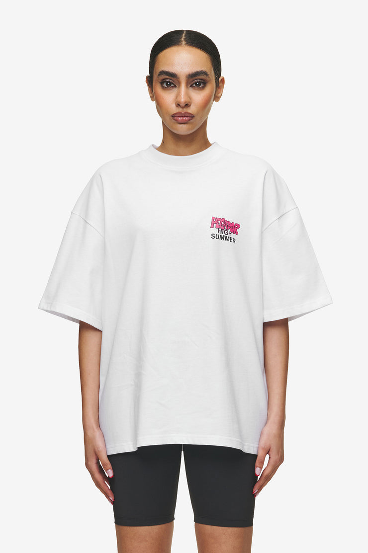 Pegador Farrar Boxy Tee White Black Friday