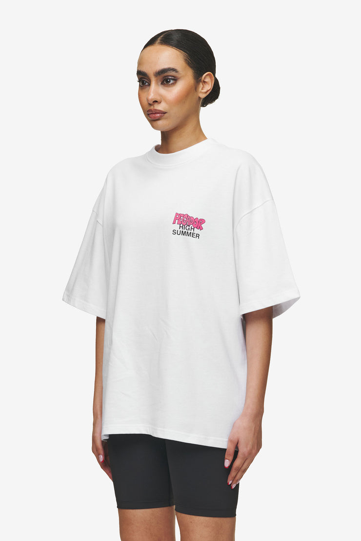 Pegador Farrar Boxy Tee White Black Friday