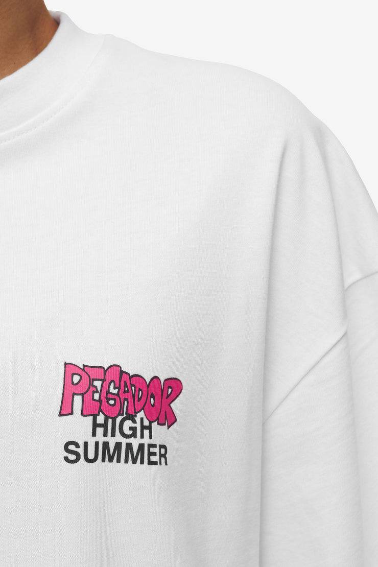 Pegador Farrar Boxy Tee White Black Friday