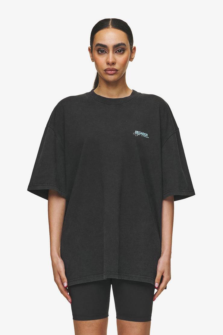 Pegador Patino Oversized Tee Vintage Black Muttertagsangebot
