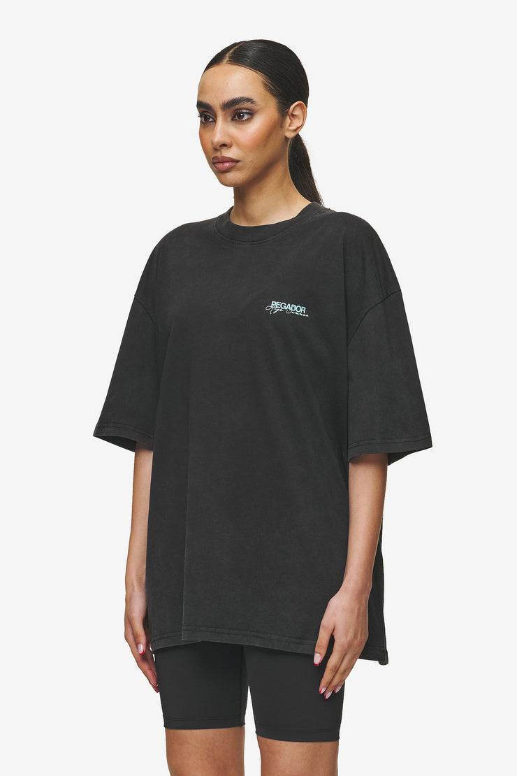 Pegador Patino Oversized Tee Vintage Black Muttertagsangebot