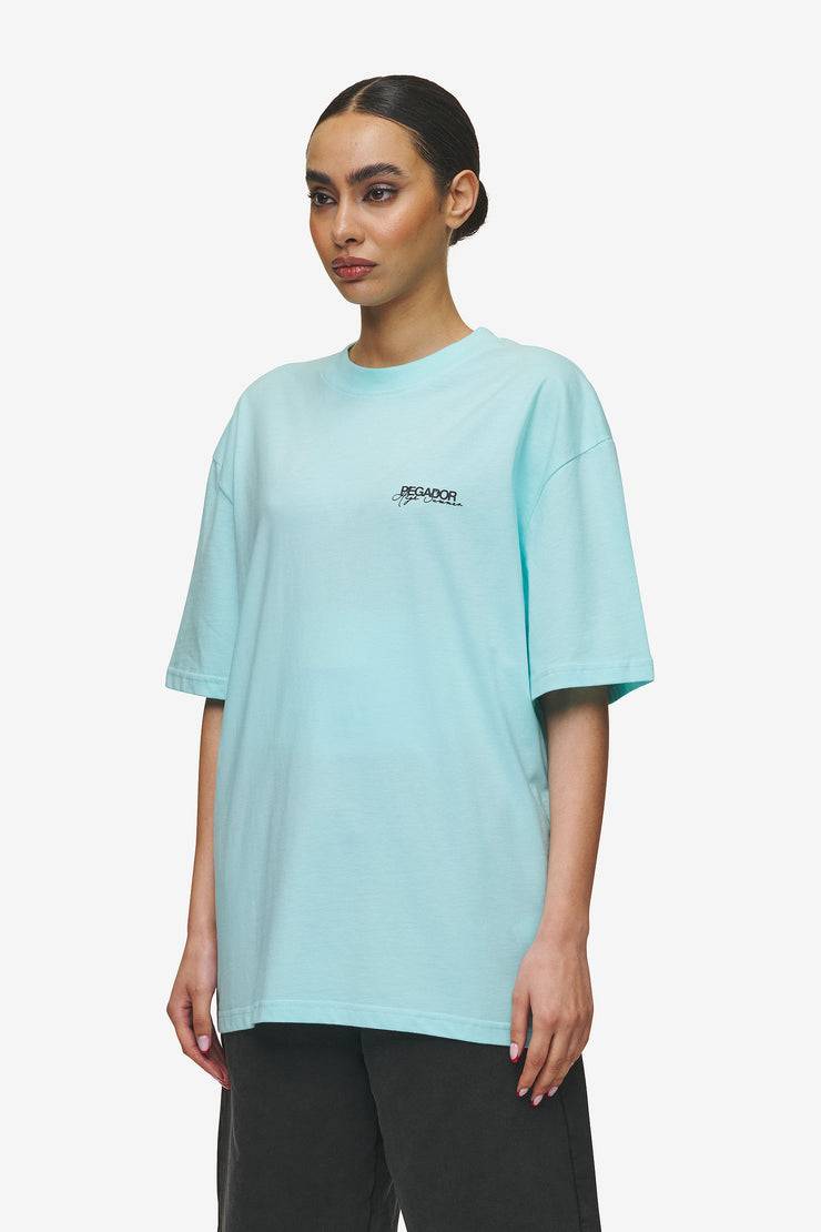 Pegador Patino Oversized Tee Washed Sky Blue Vatertagsangebot