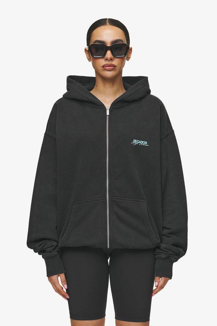 Pegador Patino Oversized Sweat Jacket Vintage Black Valentinstagsangebot