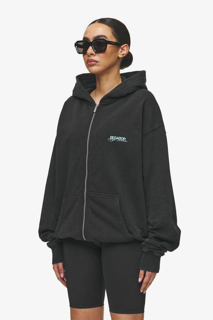 Pegador Patino Oversized Sweat Jacket Vintage Black Valentinstagsangebot