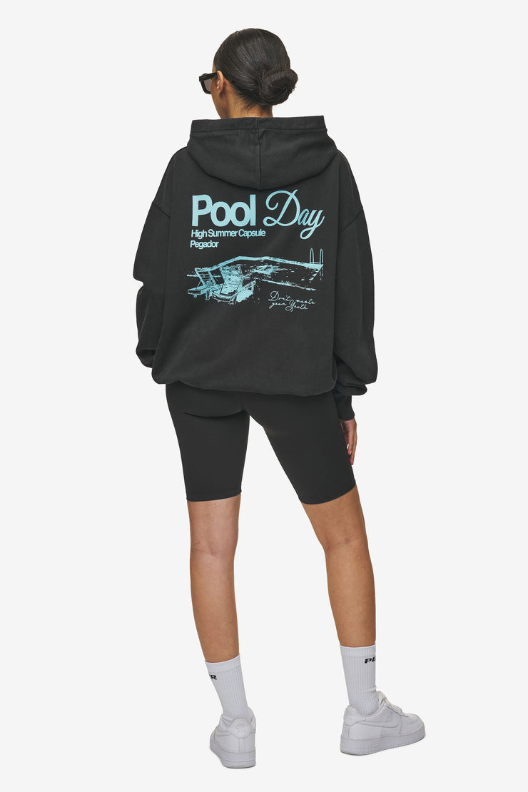 Pegador Patino Oversized Sweat Jacket Vintage Black Valentinstagsangebot