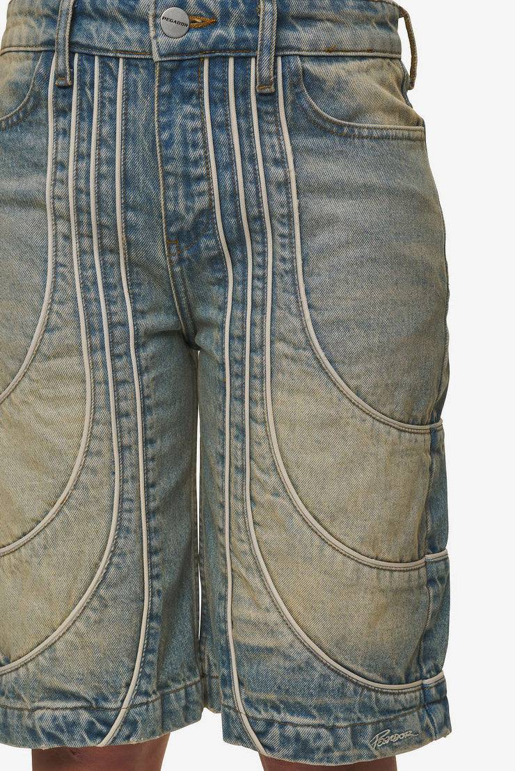 Pegador Treasure Jorts Vintage Blue Jubiläumsangebot