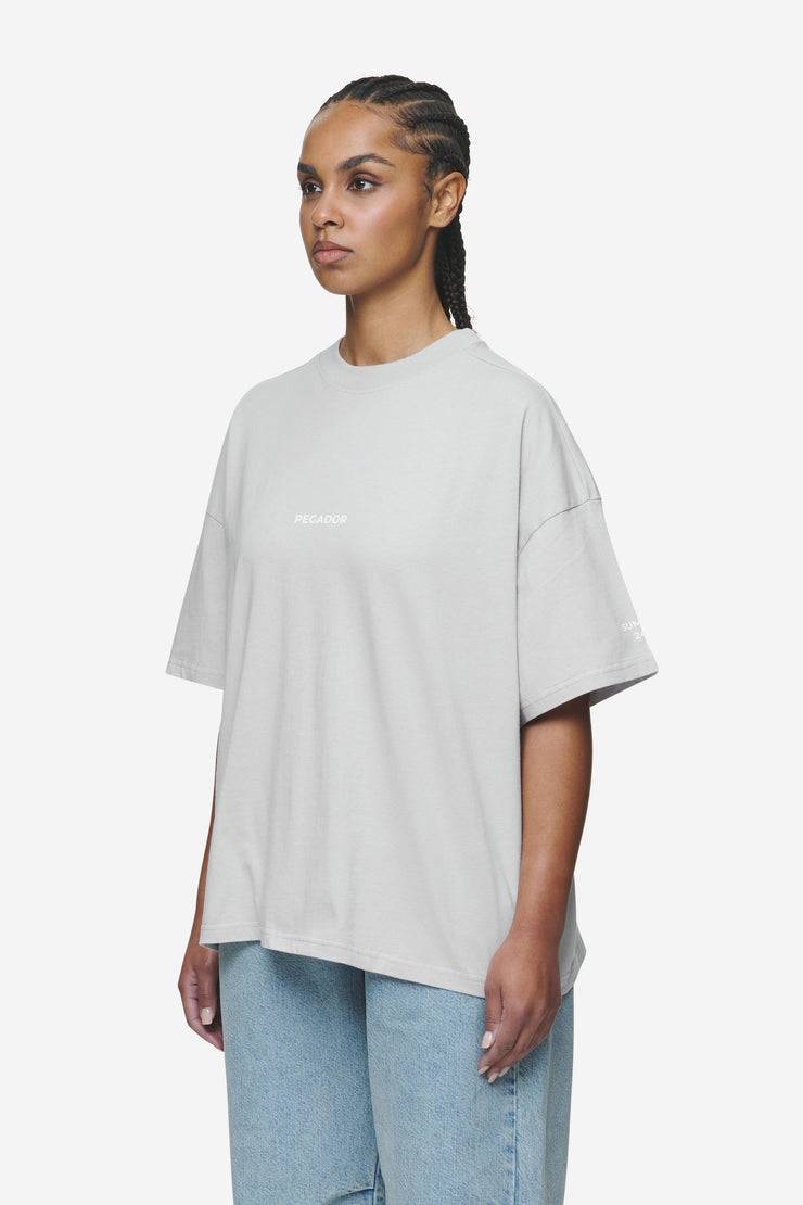 Pegador Aleja Heavy Oversized Tee Washed Sky Grey Zeitlich begrenztes Angebot