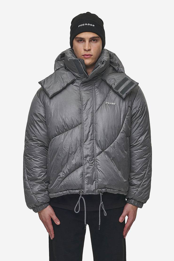 Pegador Henry Vintage Oversized Puffer Jacket Anthracite Tägliche Deals