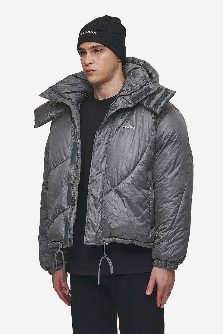 Pegador Henry Vintage Oversized Puffer Jacket Anthracite Tägliche Deals