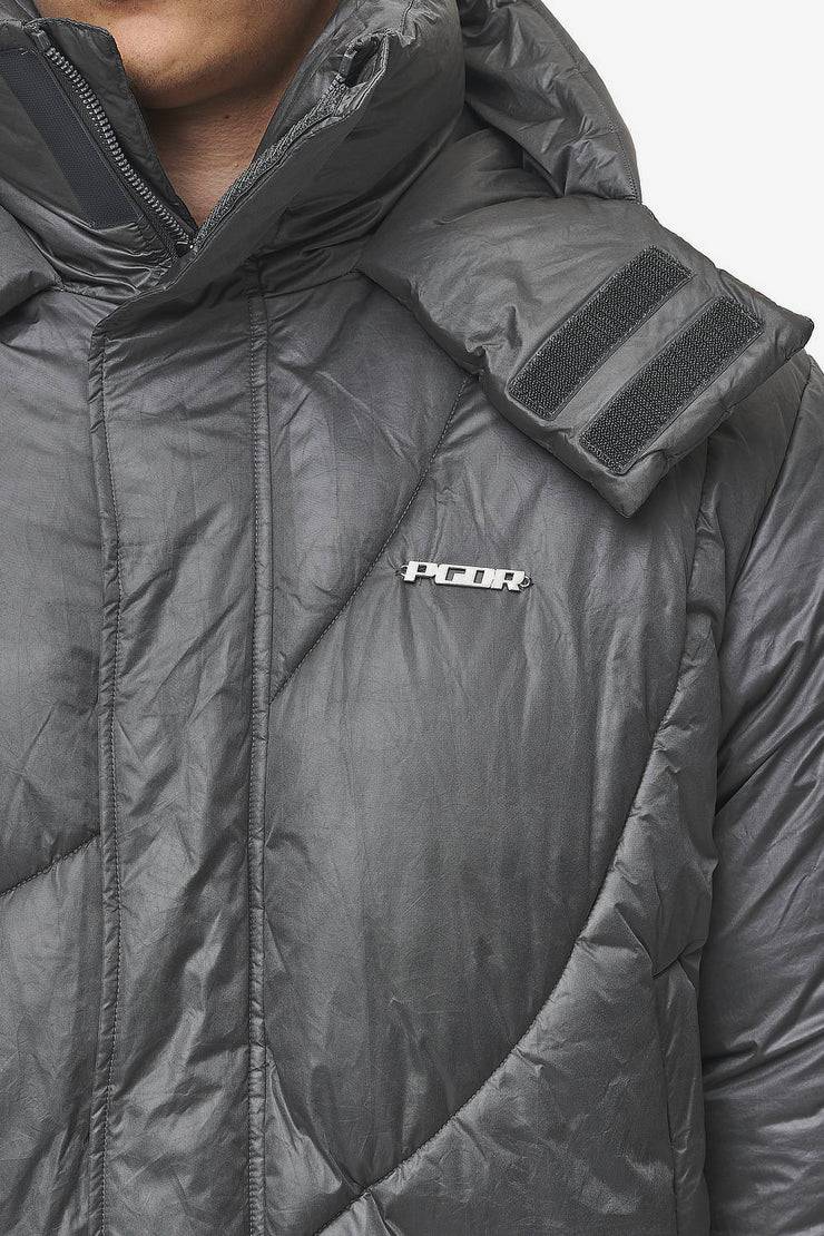Pegador Henry Vintage Oversized Puffer Jacket Anthracite Tägliche Deals