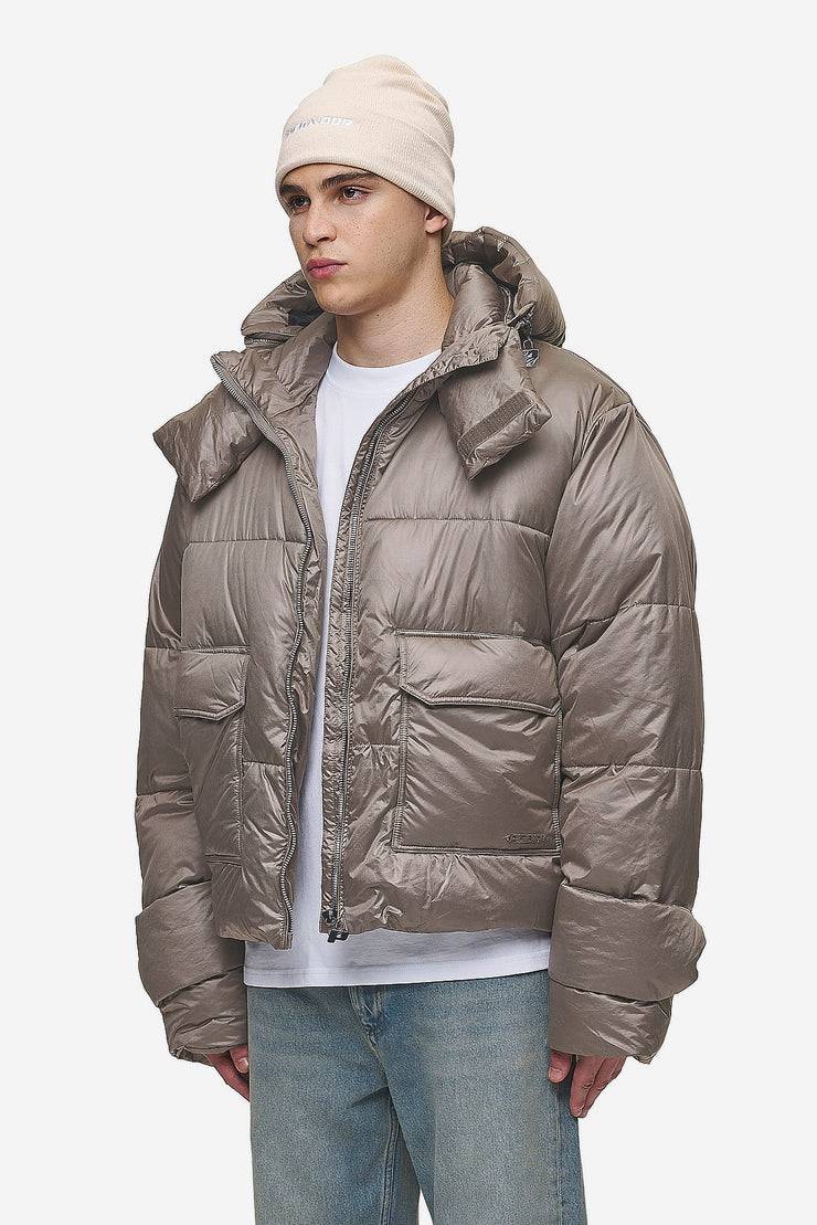 Pegador Garrick Vintage Oversized Puffer Jacket Light Brown Sonderangebote