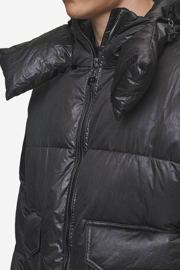 Pegador Garrick Vintage Oversized Puffer Jacket Black Riesige Ersparnisse