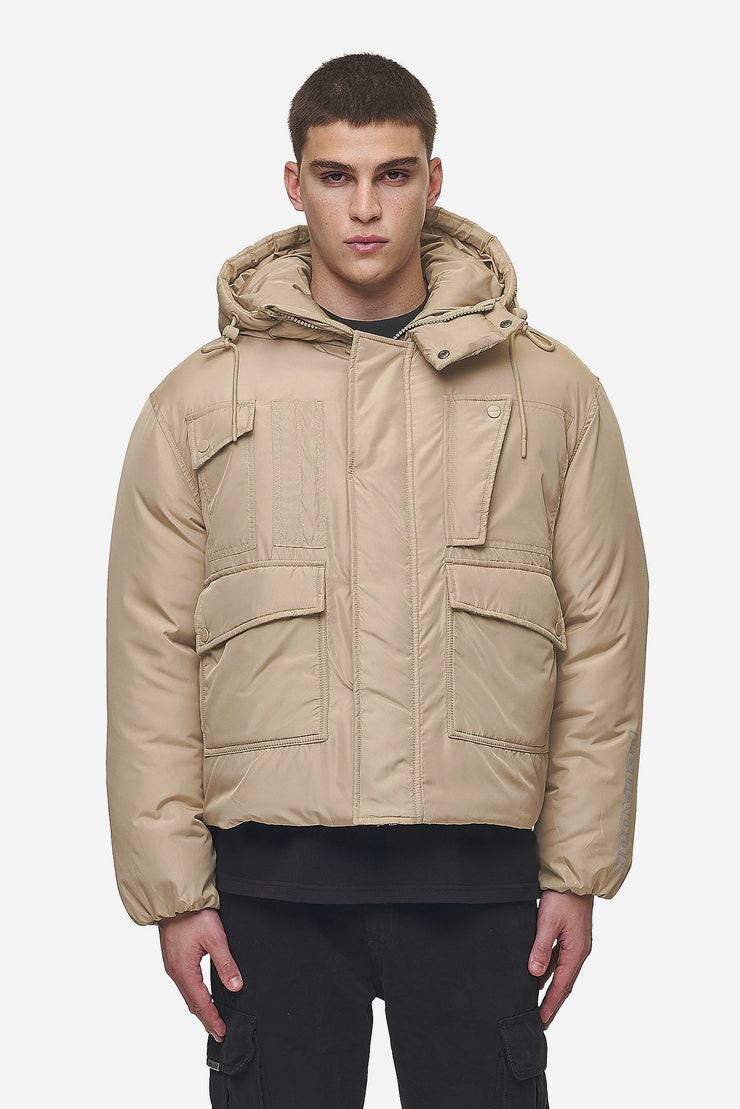 Pegador Jean Utility Puffer Jacket Sand Tiefpreis