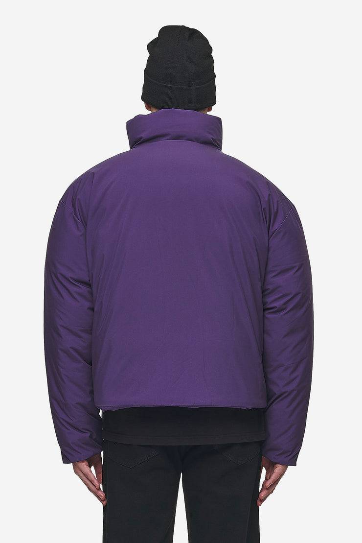 Pegador Lavoy Cropped Boxy Puffer Jacket Deep Purple JETZT KAUFEN