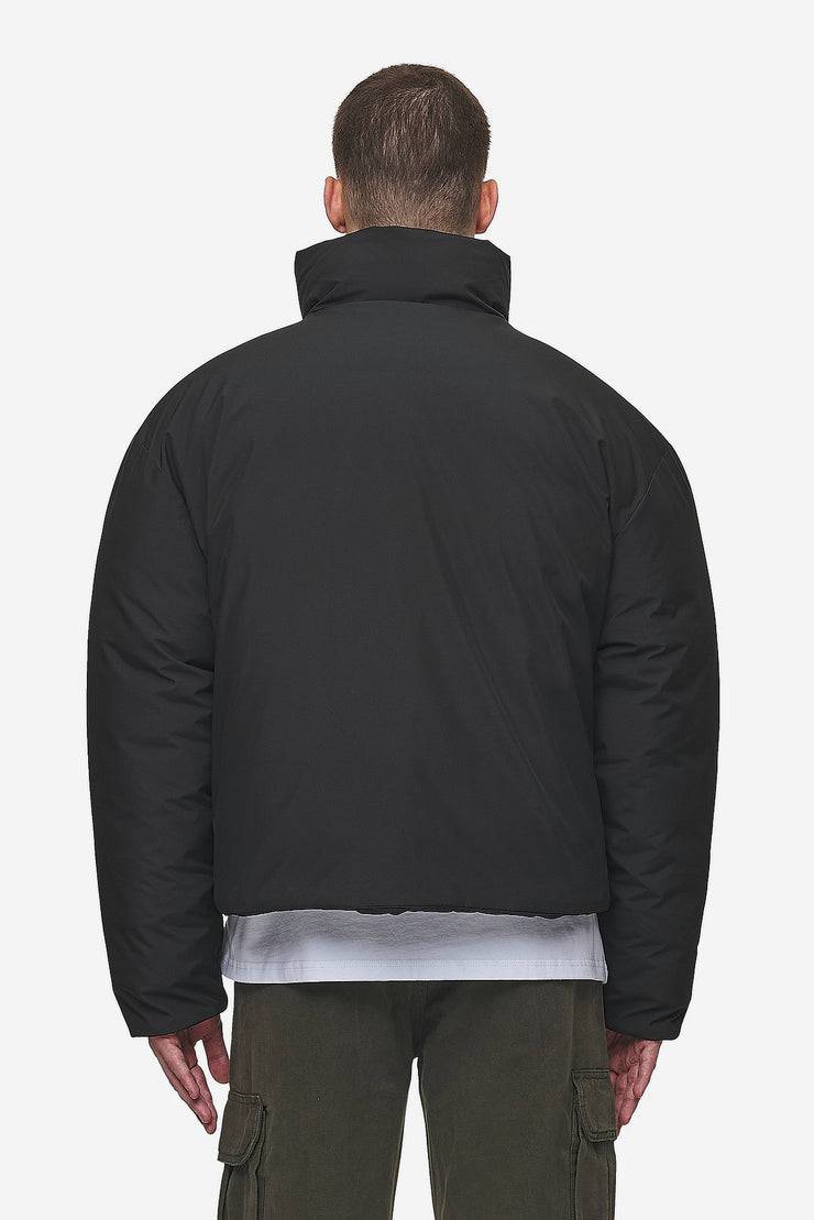 Pegador Lavoy Cropped Boxy Puffer Jacket Black Letzter Tag