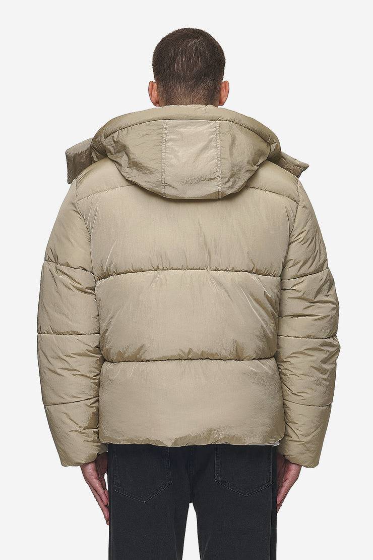 Pegador Marten Crushed Puffer Jacket Beige Bis zu 60% Rabatt