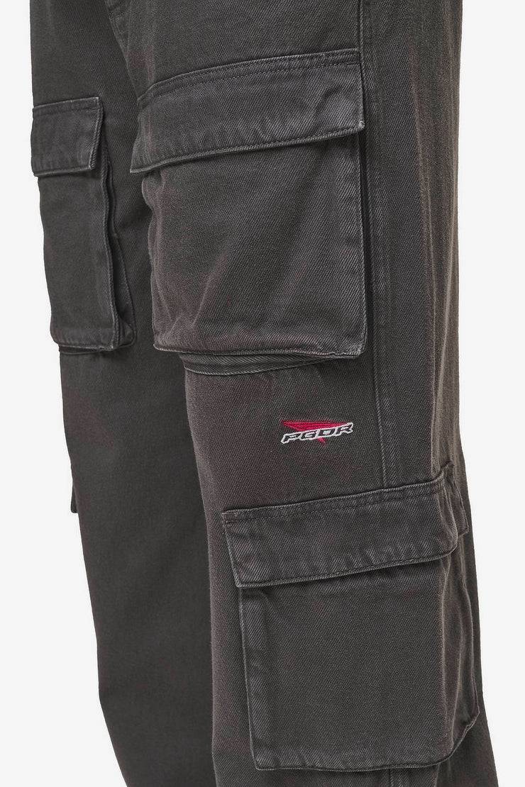 Pegador Penard Wide Cargo Pants Anthracite Bis zu 65% Rabatt