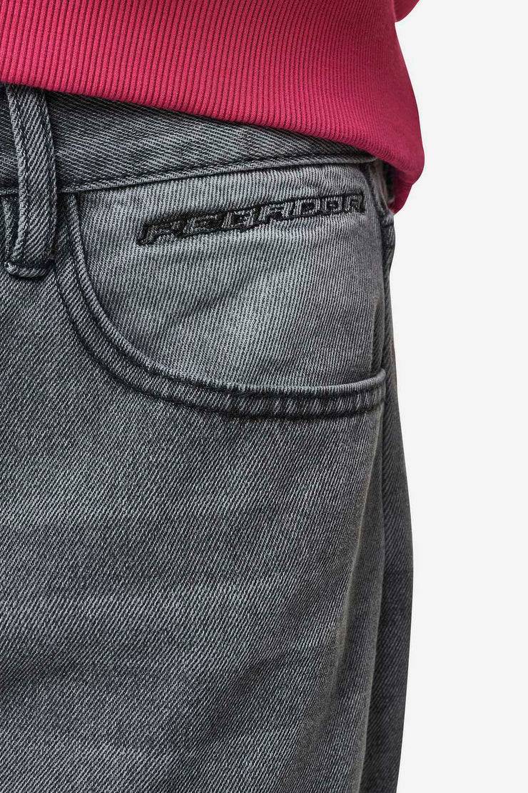 Pegador Barrow Wide Baggy Jeans Washed Anthracite Vierteljährliche Förderung