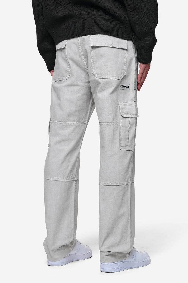 Pegador Risley Cargo Pants Light Grey Rabatte dieses Monats