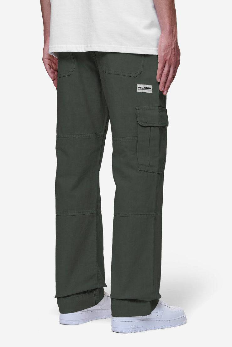 Pegador Risley Cargo Pants Olive Green Online