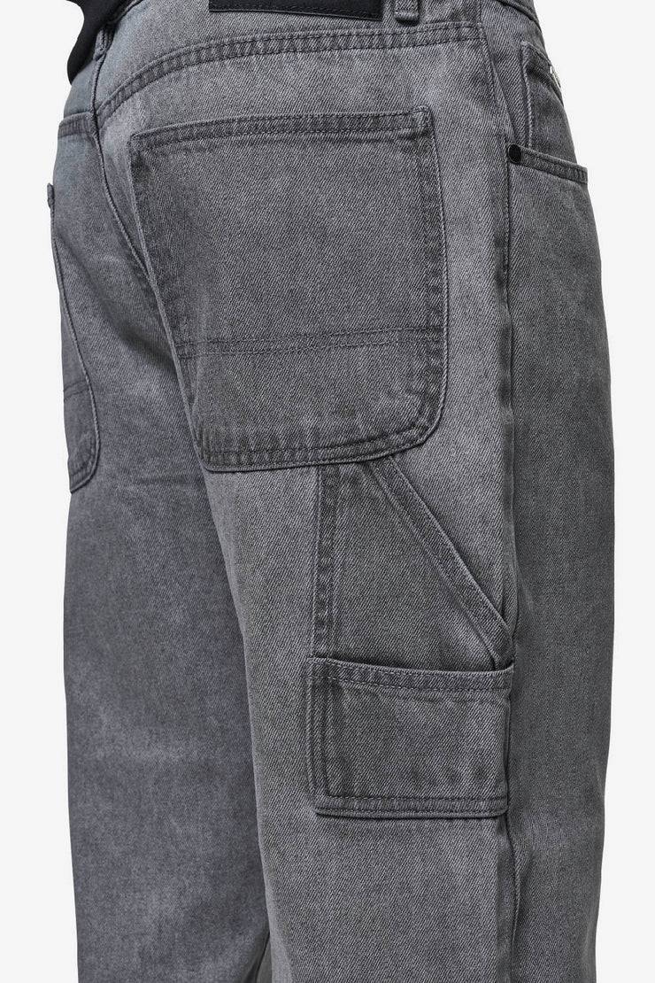 Pegador Daule Baggy Workwear Jeans Washed Grey Outlet