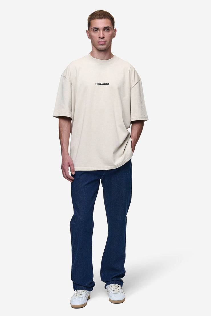 Pegador Baures Straight Jeans Raw Blue Hotsell