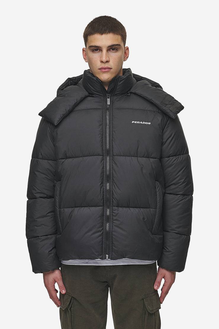 Pegador Marten Puffer Jacket Black Limitierter Zeitrabatt