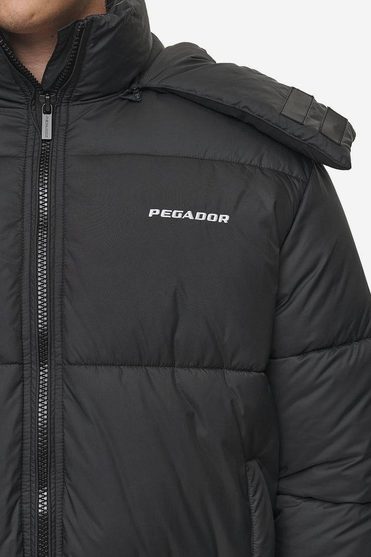 Pegador Marten Puffer Jacket Black Limitierter Zeitrabatt